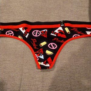 Torrid 2X DEADPOOL TACO TOSS COTTON THONG PANTY